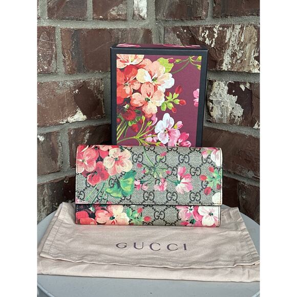 Gucci Blooms Wallet 65589 - Picture 1 of 9